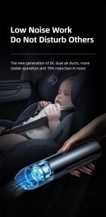 Mini Handheld Vacuum Cleaner - صورة 4