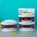 Food Cover Insulation Dust-proof Covers Multi-layer Anti-flies Refrigerator Bacteria Household Dining Table Leftovers Storage - صورة 3