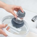 Soap Dispensing Palm Brush - Image 2