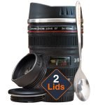 STRATA CUPS Camera Lens Coffee Mug
