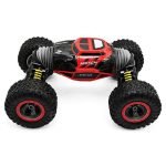 Double-sided 2.4GHz RC Stunt Car - RTR - RED - صورة 2