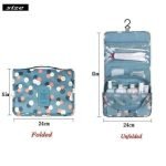 Foldable Hanging Cosmetic Toiletry Bag - Image 7