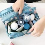 Foldable Hanging Cosmetic Toiletry Bag - Image 4