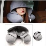 Hooded Soft U-Shaped Body Pillow - صورة 4