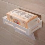 Self Adhesive Plastic Tissue Paper Tray Holder - صورة 3