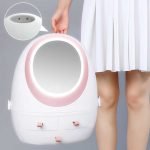 led beauty mirror cosmetic case - Image 4