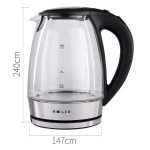 Glass Electric Kettle - صورة 2