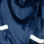 Wearable Blanket Hoodie – Oversized Fleece Pullover with Hood & Pocket - Image 7