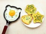 Jinaya Cute Kitty Cartoon Mini Non -Stick Breakfast Omelette Pan Pancake Egg Fryer Skillet - Image 2