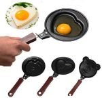 Jinaya Cute Kitty Cartoon Mini Non -Stick Breakfast Omelette Pan Pancake Egg Fryer Skillet