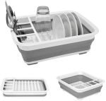folding dish organizer