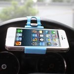 Car Steering Wheel Phone Holder - صورة 5
