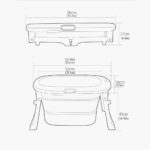 Foldable Baby Bath Tub - صورة 4
