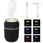 Humidifier Nightlight Mini Fan