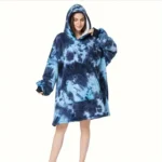 Wearable Blanket Hoodie – Oversized Fleece Pullover with Hood & Pocket - Image 13