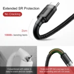 Fast Charging Type-C Cable – Durable Braided Data & Sync Cord - Image 3