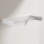 Aluminum Wall Mounted Retractable Clothes Drying Rack 1 Meter - Image 5