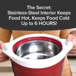 6 Hour Bowl – Insulated Stainless Steel Food Storage with Locking Lid - صورة 2