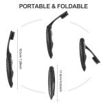 Black Travel Folding Toothbrush - صورة 15