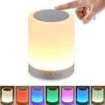 Wireless Speaker with colour changing touch lamp - صورة 7