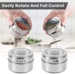 magnetic spice jars