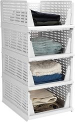1pec Stackable Closet Wardrobe Storage - Image 15