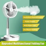 Rechargeable Folding Stand Fan - Image 2
