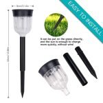 ychee Outdoor Solar Garden Lights, Led Solar Torch Light Control - صورة 2