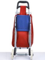 PAffy Foldable Shopping Trolley Bag with Chair - صورة 4