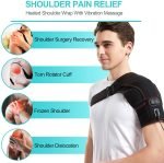 Heated Shoulder Wrap with Massage - Image 2