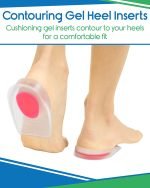 Soft Silicone Gel Insoles for Heel Spurs Pain Relief Foot - صورة 4