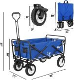 Collapsible Outdoor Utility Wagon - Image 4
