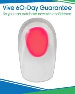 Soft Silicone Gel Insoles for Heel Spurs Pain Relief Foot - صورة 6