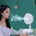 Rechargeable Folding Stand Fan