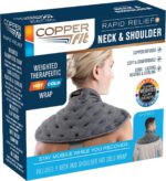Rapid Relief Neck & Shoulder Wrap, Grey - صورة 4