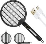 fordable mosquito swatter intelligent digital