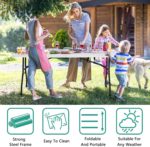 Portable Folding Table - صورة 6