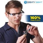 Ontel Rectangular Magnifying Eyewear, Black, Pack of 2 + 2.5 - صورة 4
