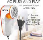 Nova Electric Lint Remover – Clothes Fabric Shaver - صورة 9