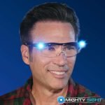 Ontel Rectangular Magnifying Eyewear, Black, Pack of 2 + 2.5 - صورة 3