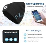 Unisex Bluetooth Led Beanie Hat with Light - Image 4