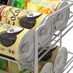 SimpleHouseware Stackable Can Rack Organizer, Silver - صورة 4