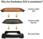 GOTHAM STEEL Smokeless Electric Grill - صورة 3