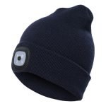 unisex led beanie hat with usb and warm knitted - صورة 5