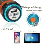 rechargeable waterproof lamp T-30 - Image 8