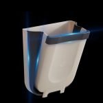 Folding Waste Bin Kitchen Cabinet Door - Image 5