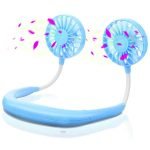 Mini Rechargeable Foldable Neck Fan - Image 2