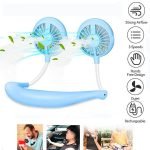 Mini Rechargeable Foldable Neck Fan