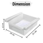 Refrigerator Storage Box Organizer Drawer Basket - Image 3