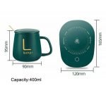 electric heating coffee mug saucer - Image 2